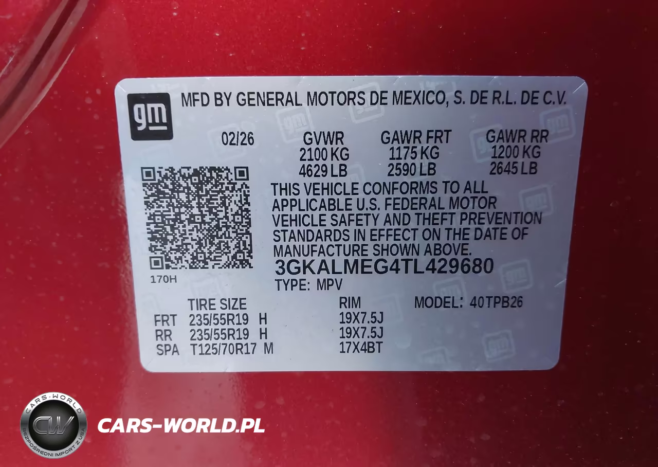 2026 GMC Terrain Fwd Elevation VIN:3GKALMEG4TL429680 - 9