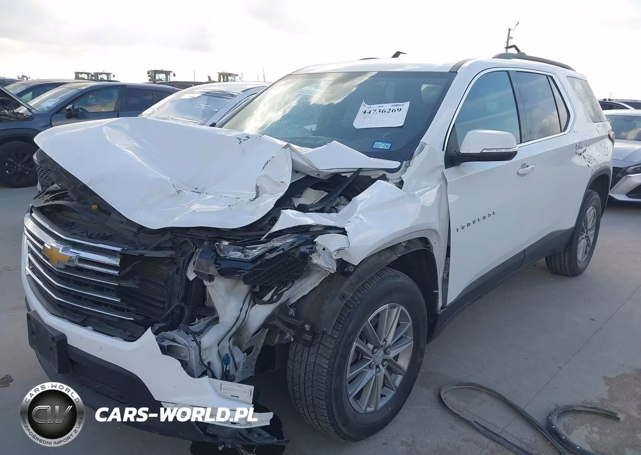 2022 Chevrolet Traverse Awd Lt Cloth VIN:1GNEVGKW3NJ110180 - 2