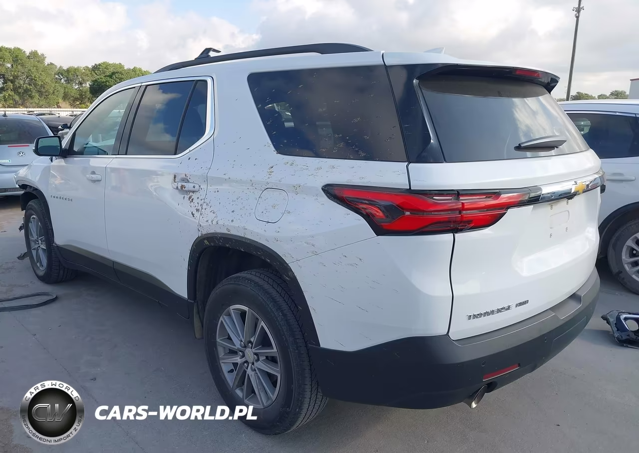 2022 Chevrolet Traverse Awd Lt Cloth VIN:1GNEVGKW3NJ110180 - 3