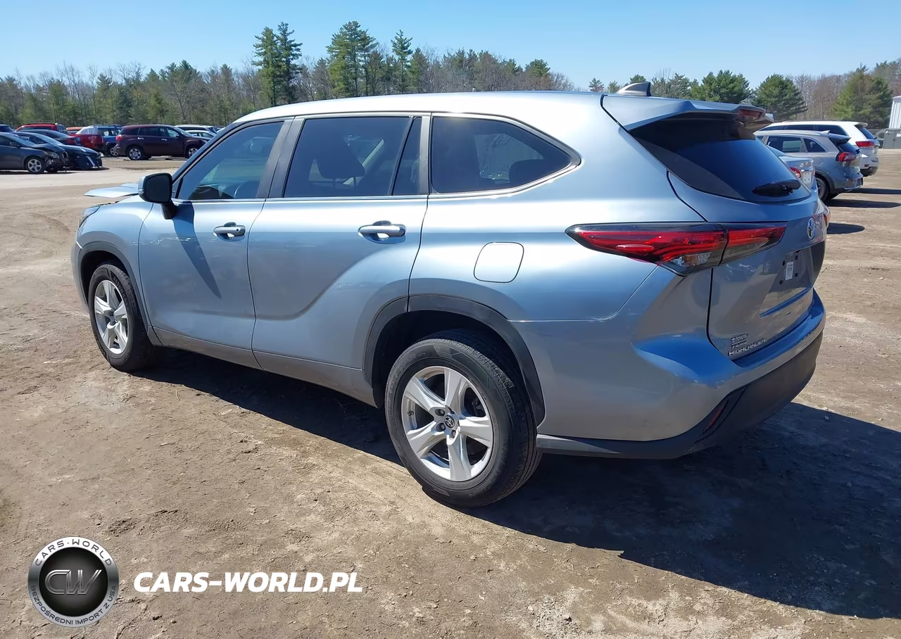 2023 Toyota Highlander Le VIN:5TDKDRAH0PS512807 - 3