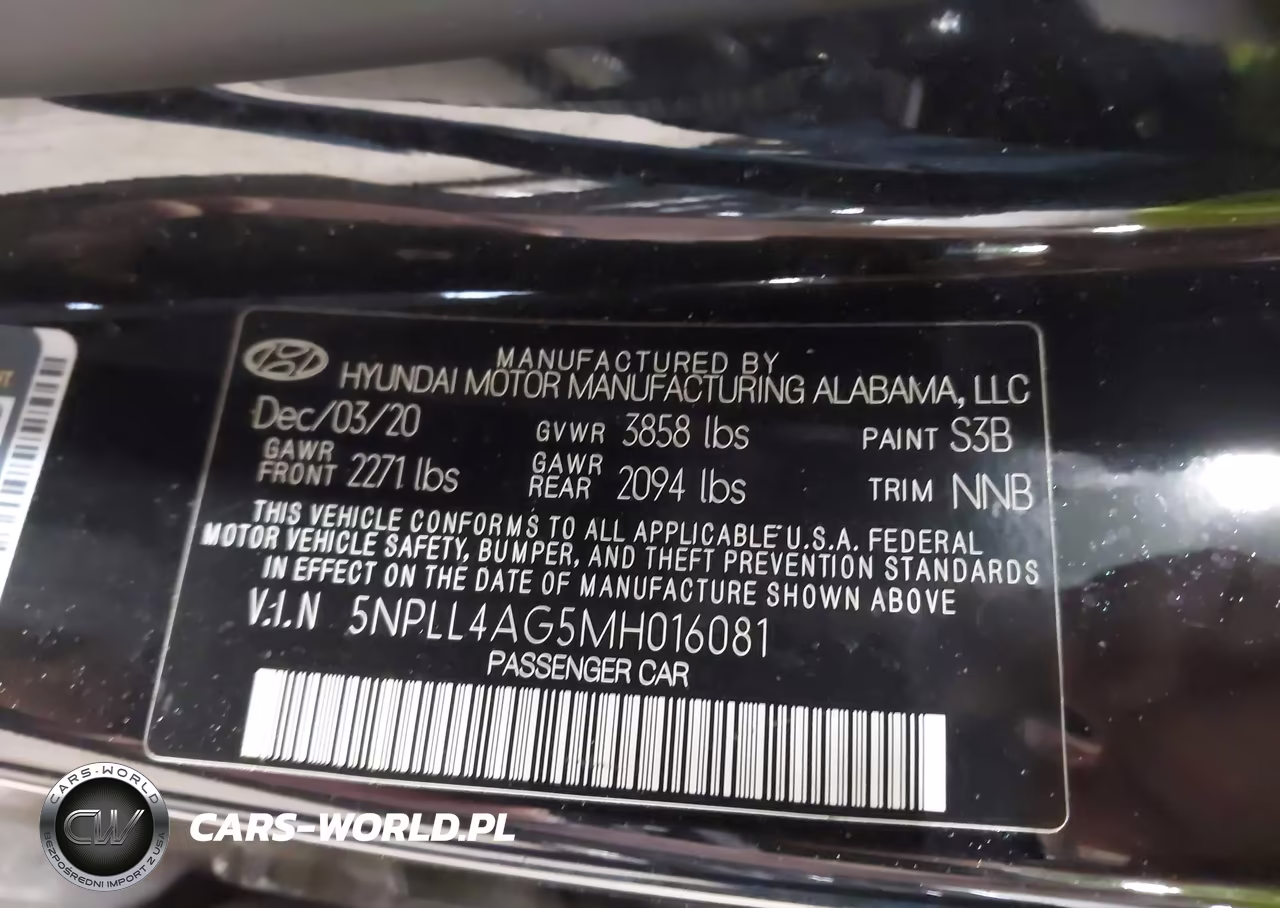 2021 Hyundai Elantra Se VIN:5NPLL4AG5MH016081 - 9