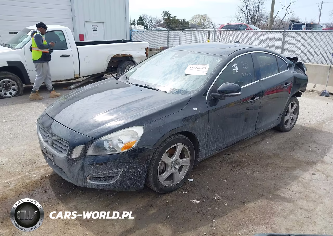 2013 Volvo S60 T5 VIN:YV1612FH2D1222128 - 2