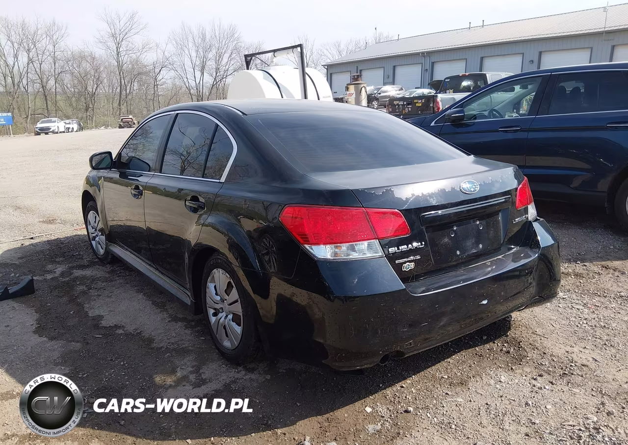 2011 Subaru Legacy 2.5I VIN:4S3BMCA63B3216699 - 3