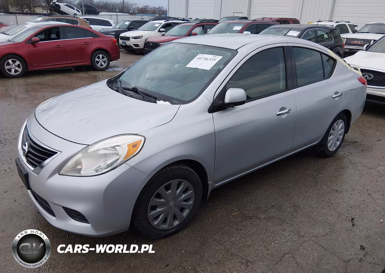 2014 Nissan Versa 1.6 Sv VIN:3N1CN7AP5EL830084 - 2