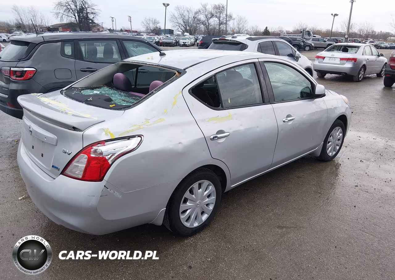 2014 Nissan Versa 1.6 Sv VIN:3N1CN7AP5EL830084 - 4