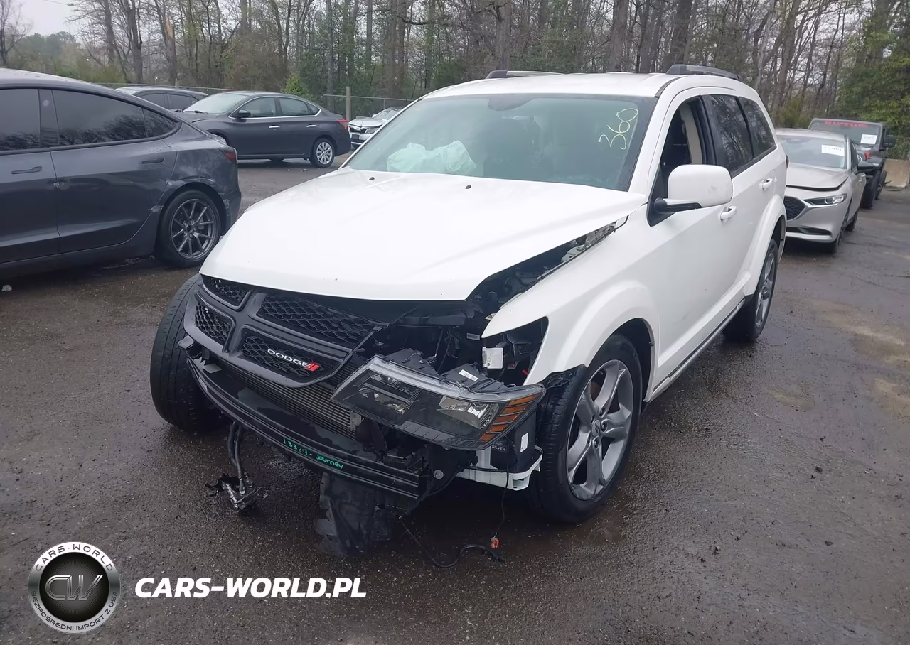 2018 Dodge Journey Crossroad Awd VIN:3C4PDDGG9JT145538 - 2