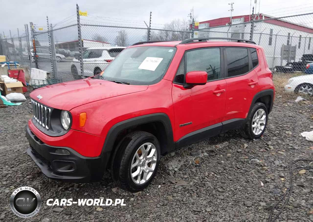 2017 Jeep Renegade Latitude 4X4 VIN:ZACCJBBB9HPE82719 - 2