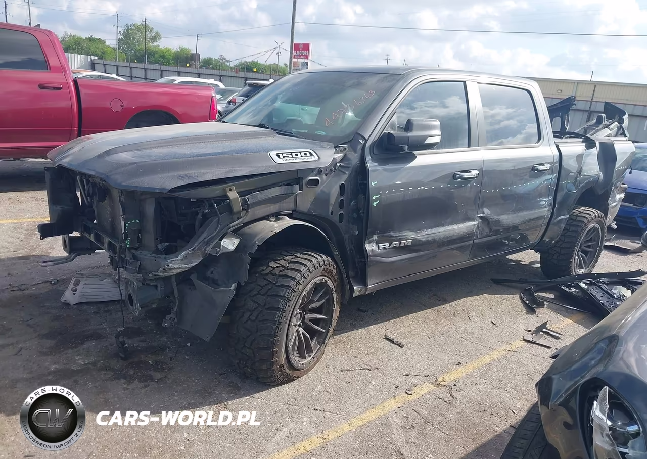 2021 Ram 1500 Laramie 4X4 5'7 Box VIN:1C6SRFJT3MN638625 - 2