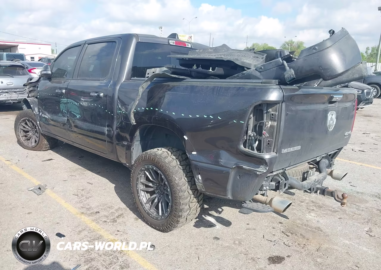 2021 Ram 1500 Laramie 4X4 5'7 Box VIN:1C6SRFJT3MN638625 - 3
