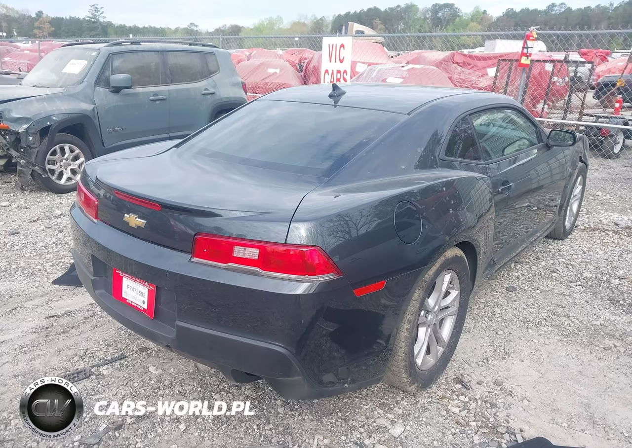2015 Chevrolet Camaro 2Ls VIN:2G1FB1E31F9189407 - 4
