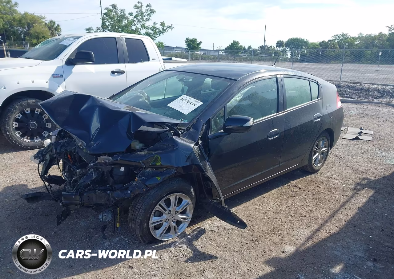 2010 Honda Insight Ex VIN:JHMZE2H76AS004192 - 2