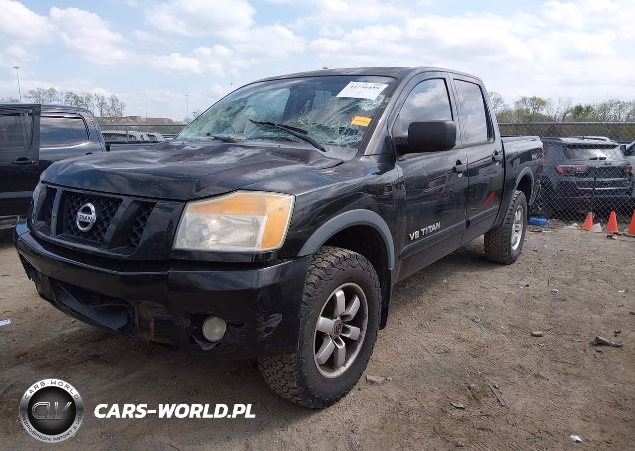 2008 Nissan Titan Pro-4X VIN:1N6AA07C68N301417 - 2
