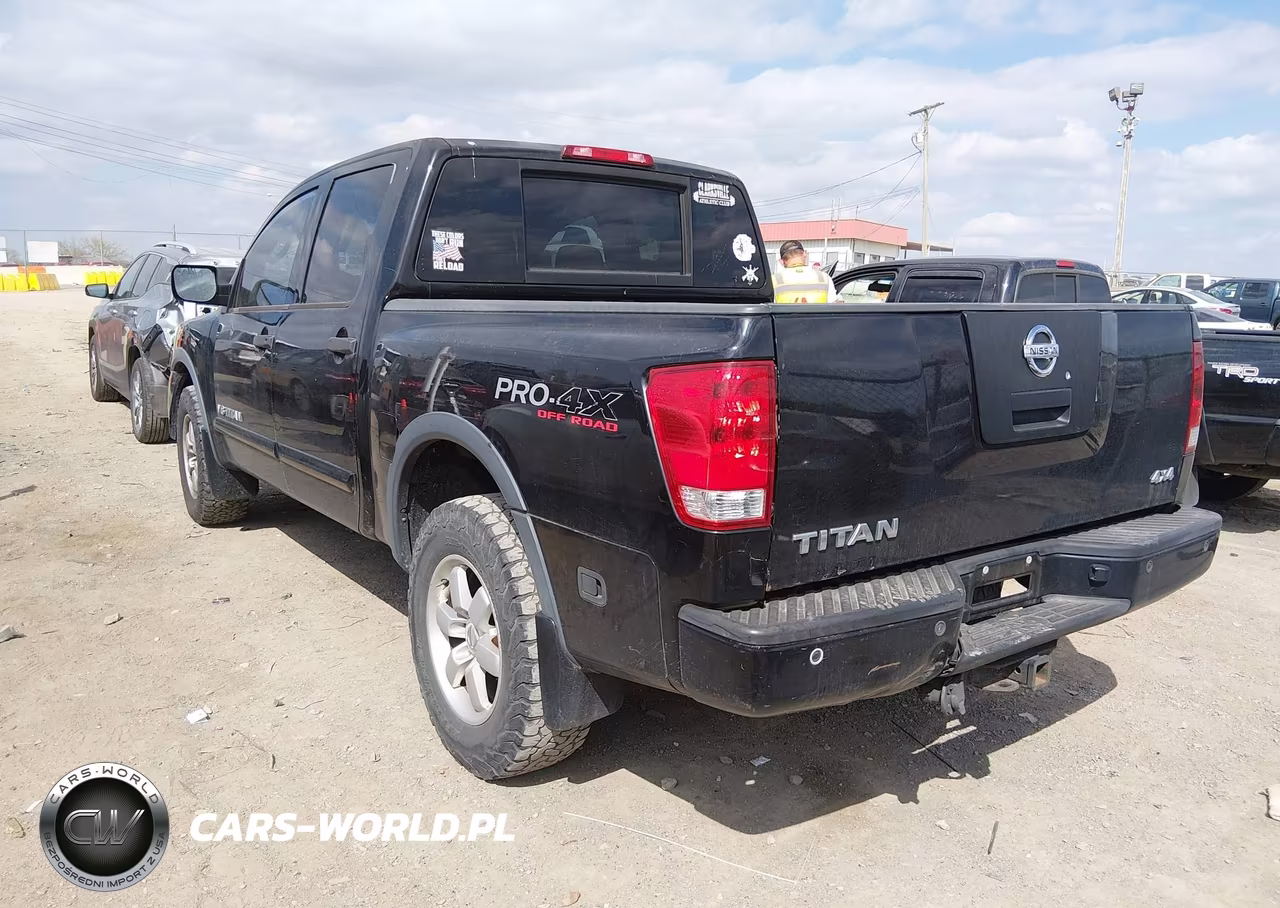 2008 Nissan Titan Pro-4X VIN:1N6AA07C68N301417 - 3