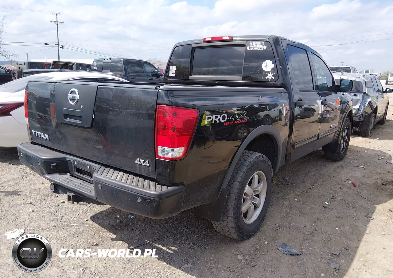 2008 Nissan Titan Pro-4X VIN:1N6AA07C68N301417 - 4