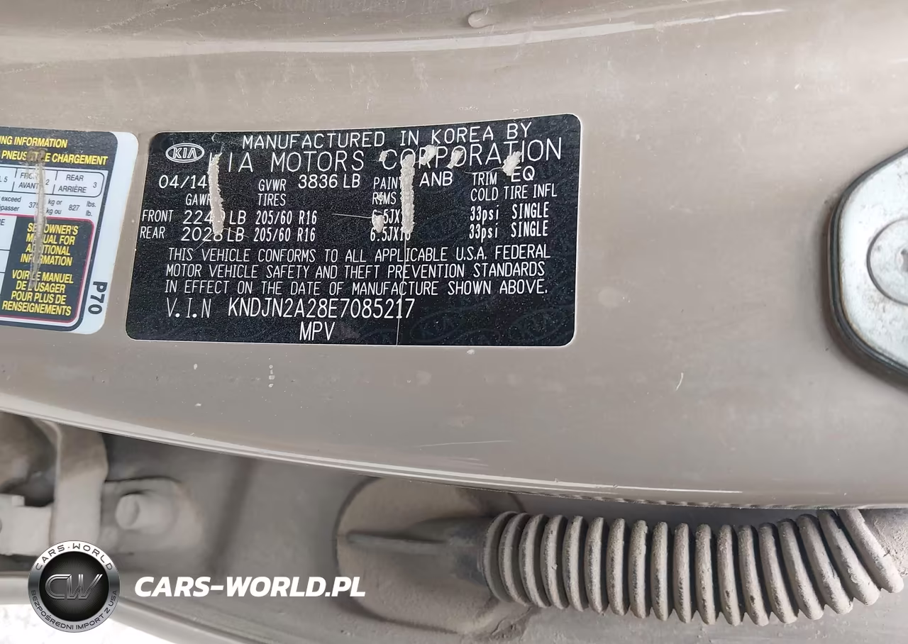 2014 Kia Soul VIN:KNDJN2A28E7085217 - 9