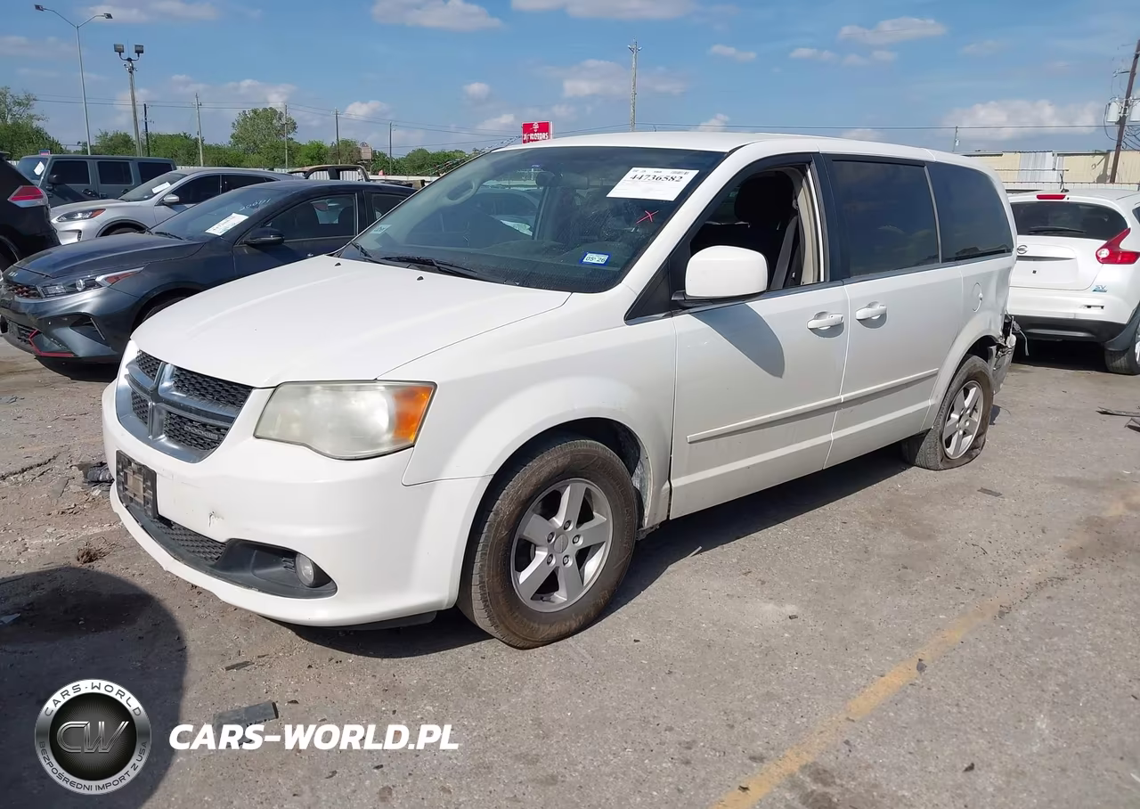 2012 Dodge Grand Caravan Crew VIN:2C4RDGDGXCR206190 - 2
