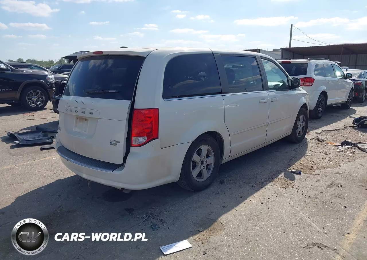 2012 Dodge Grand Caravan Crew VIN:2C4RDGDGXCR206190 - 4