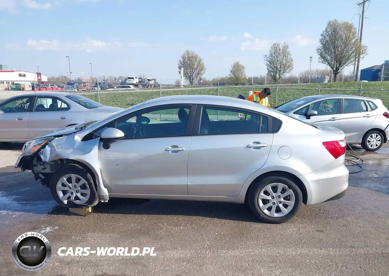 2017 Kia Rio Lx VIN:KNADM4A32H6106137 - 14