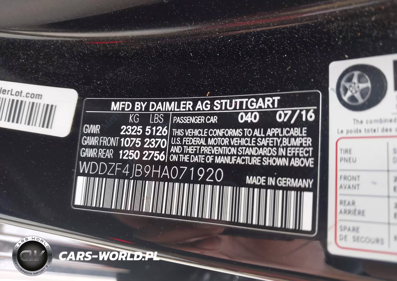 2017 Mercedes-Benz E 300 VIN:WDDZF4JB9HA071920 - 9