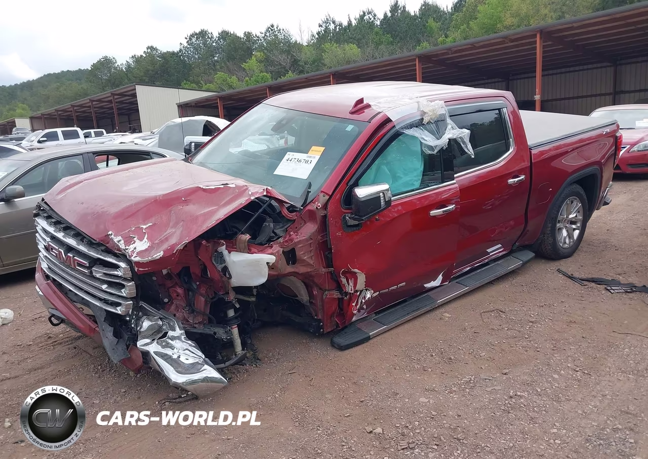 2019 GMC Sierra 1500 Slt VIN:3GTU9DED5KG126475 - 2