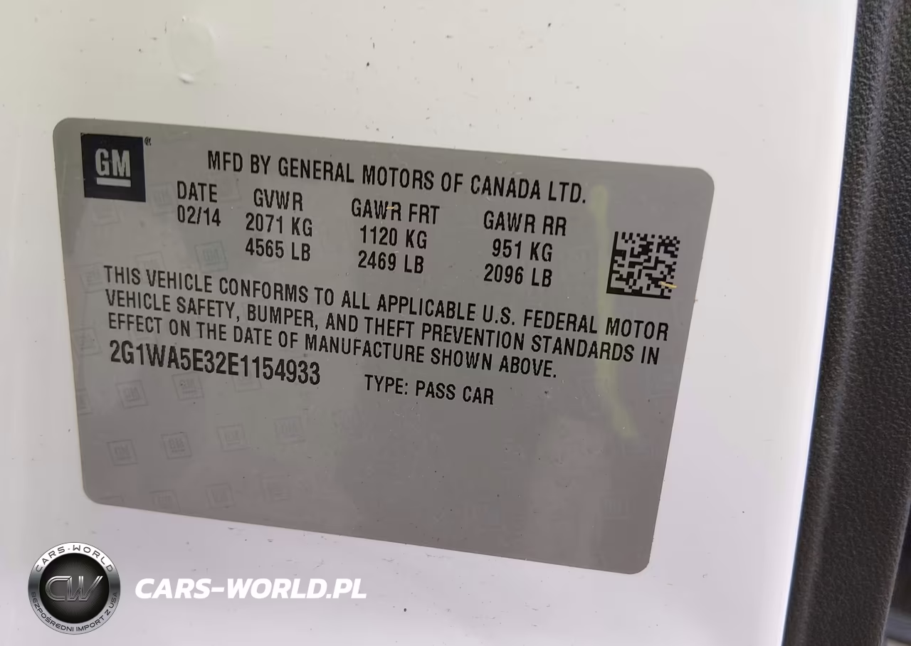 2014 Chevrolet Impala Limited Ls VIN:2G1WA5E32E1154933 - 9