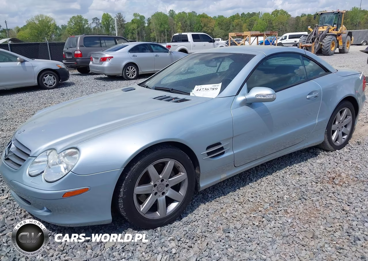 2003 Mercedes-Benz Sl 500 VIN:WDBSK75F23F029654 - 2