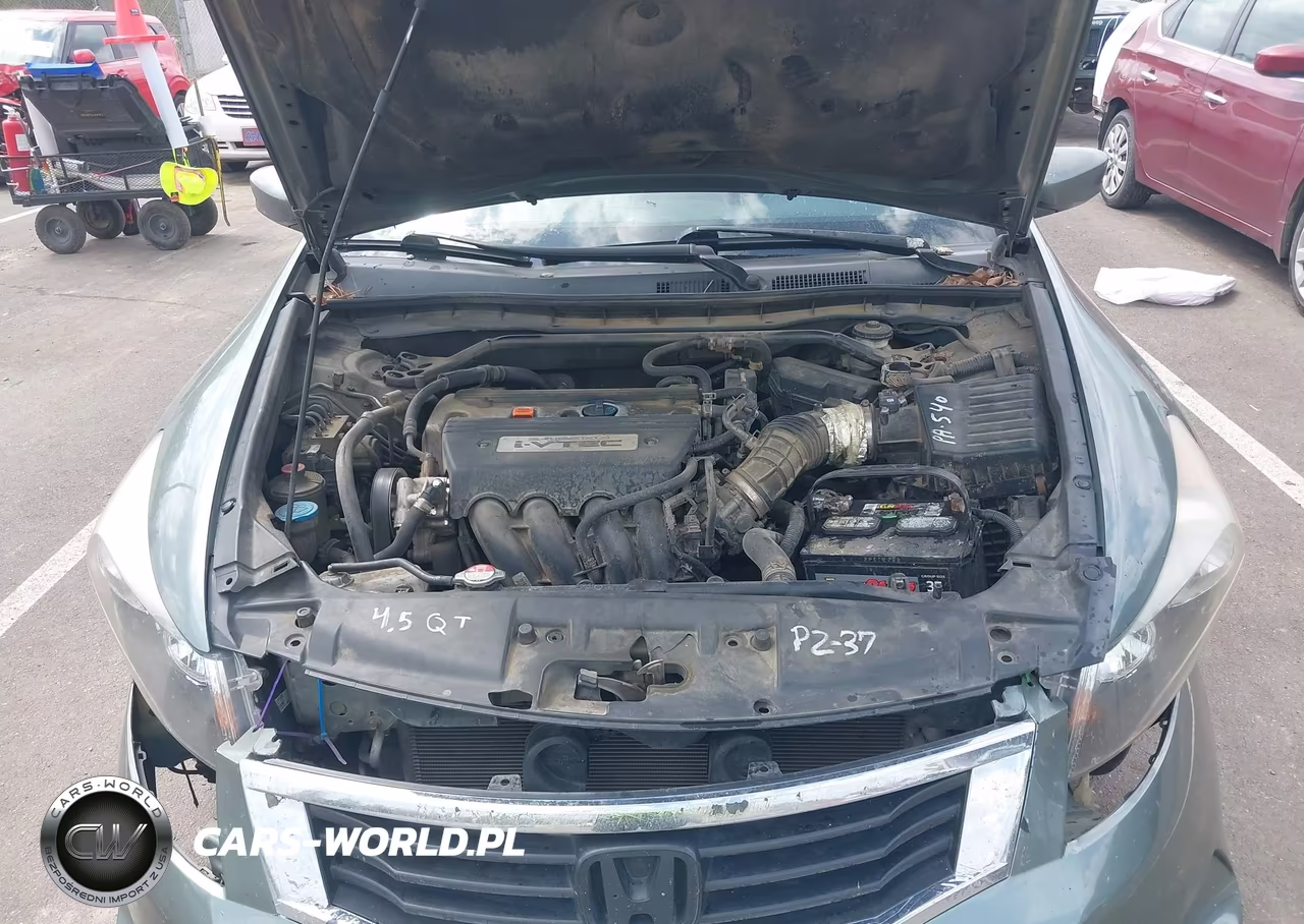 2008 Honda Accord 2.4 Ex VIN:1HGCP26768A100863 - 10