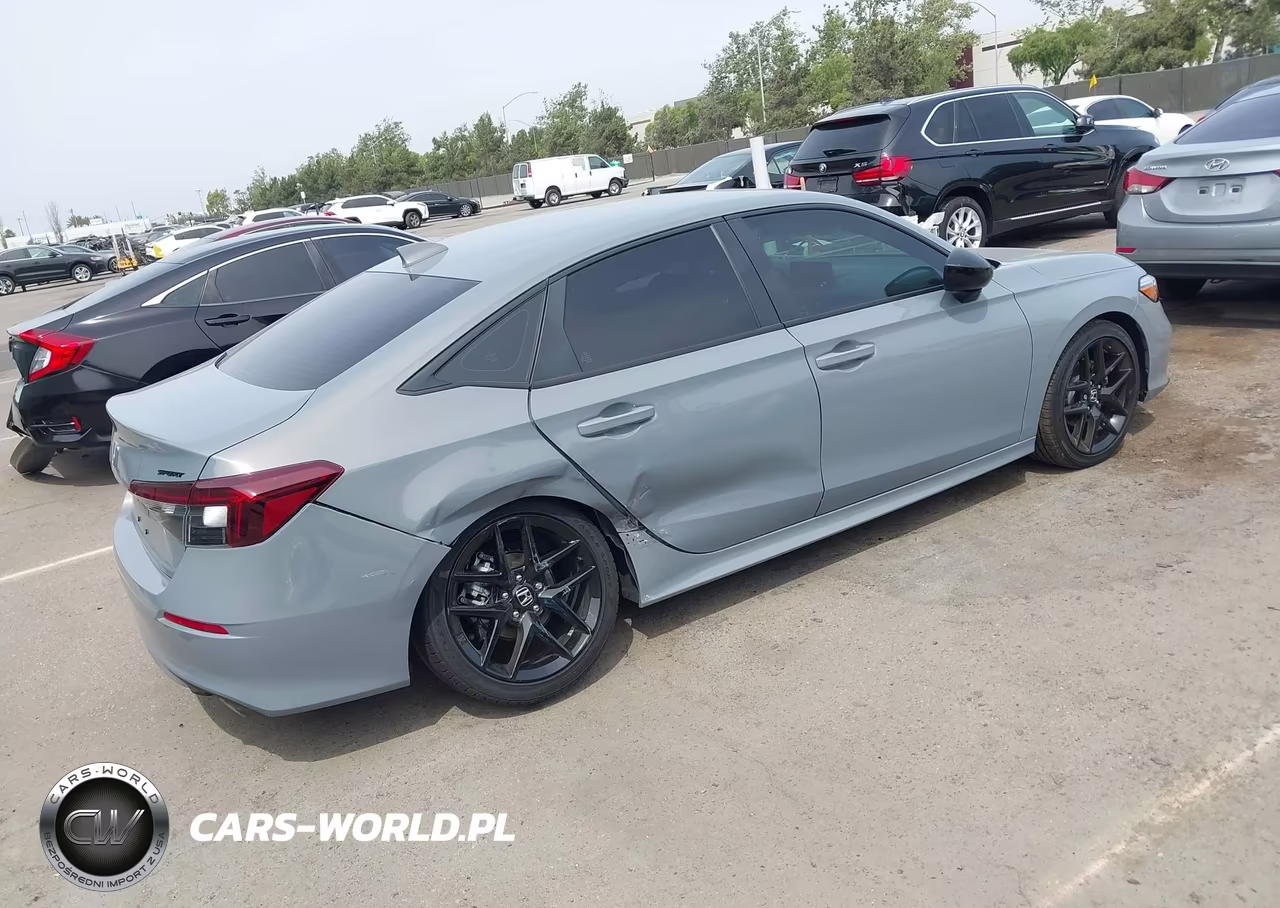 2026 Honda Civic Sport VIN:2HGFE2F52TH511964 - 4