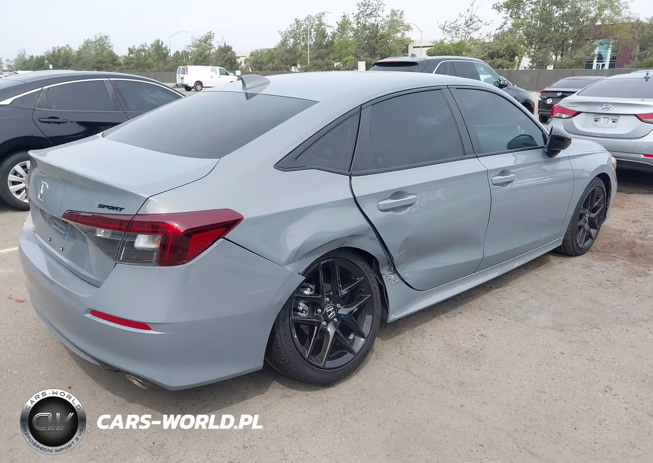 2026 Honda Civic Sport VIN:2HGFE2F52TH511964 - 6
