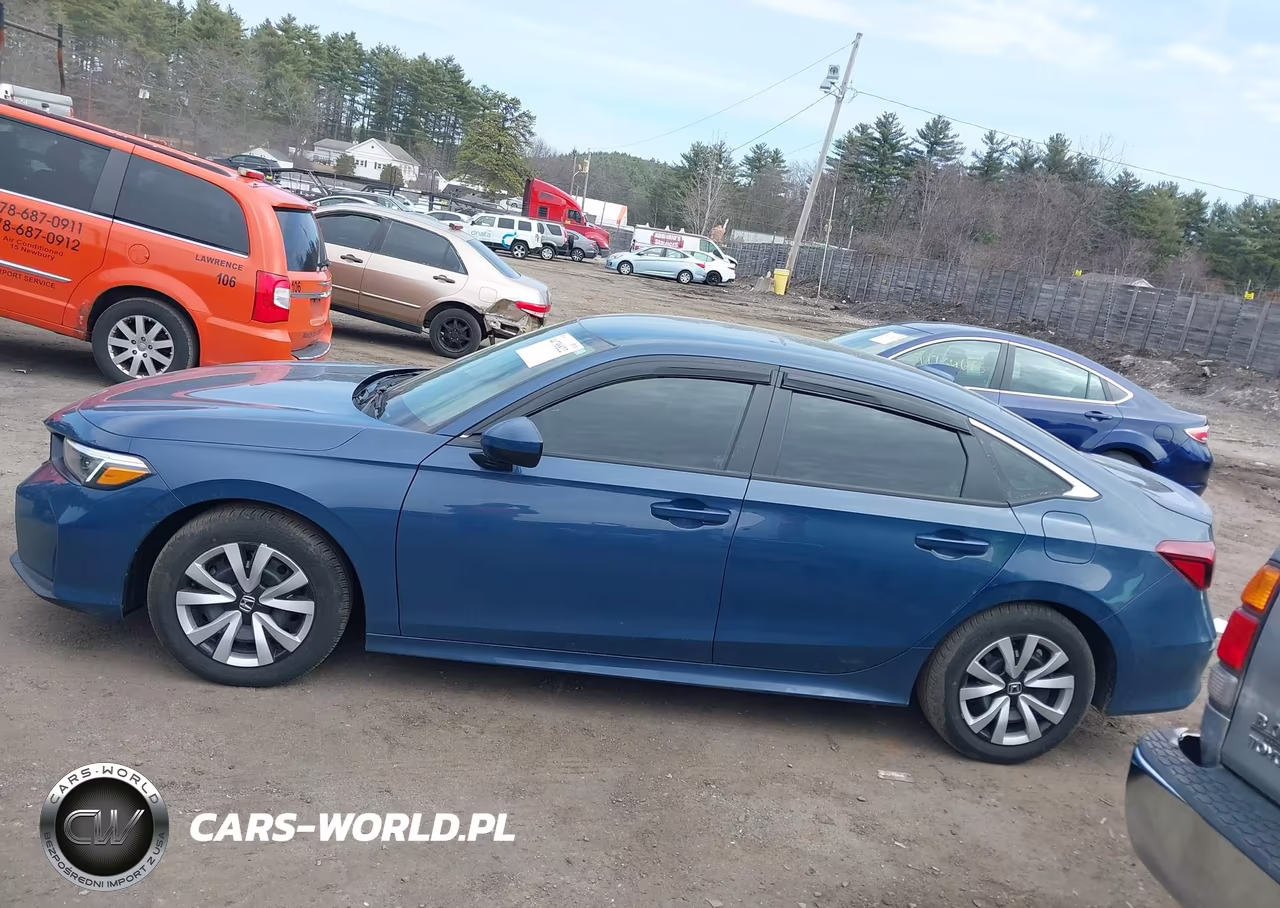 2026 Honda Civic Lx VIN:2HGFE2F20TH529322 - 14
