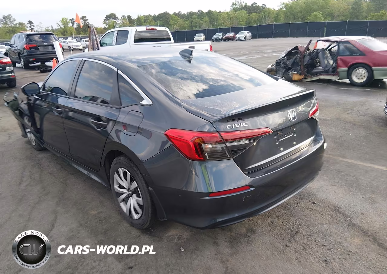 2023 Honda Civic Lx VIN:2HGFE2F25PH561172 - 3