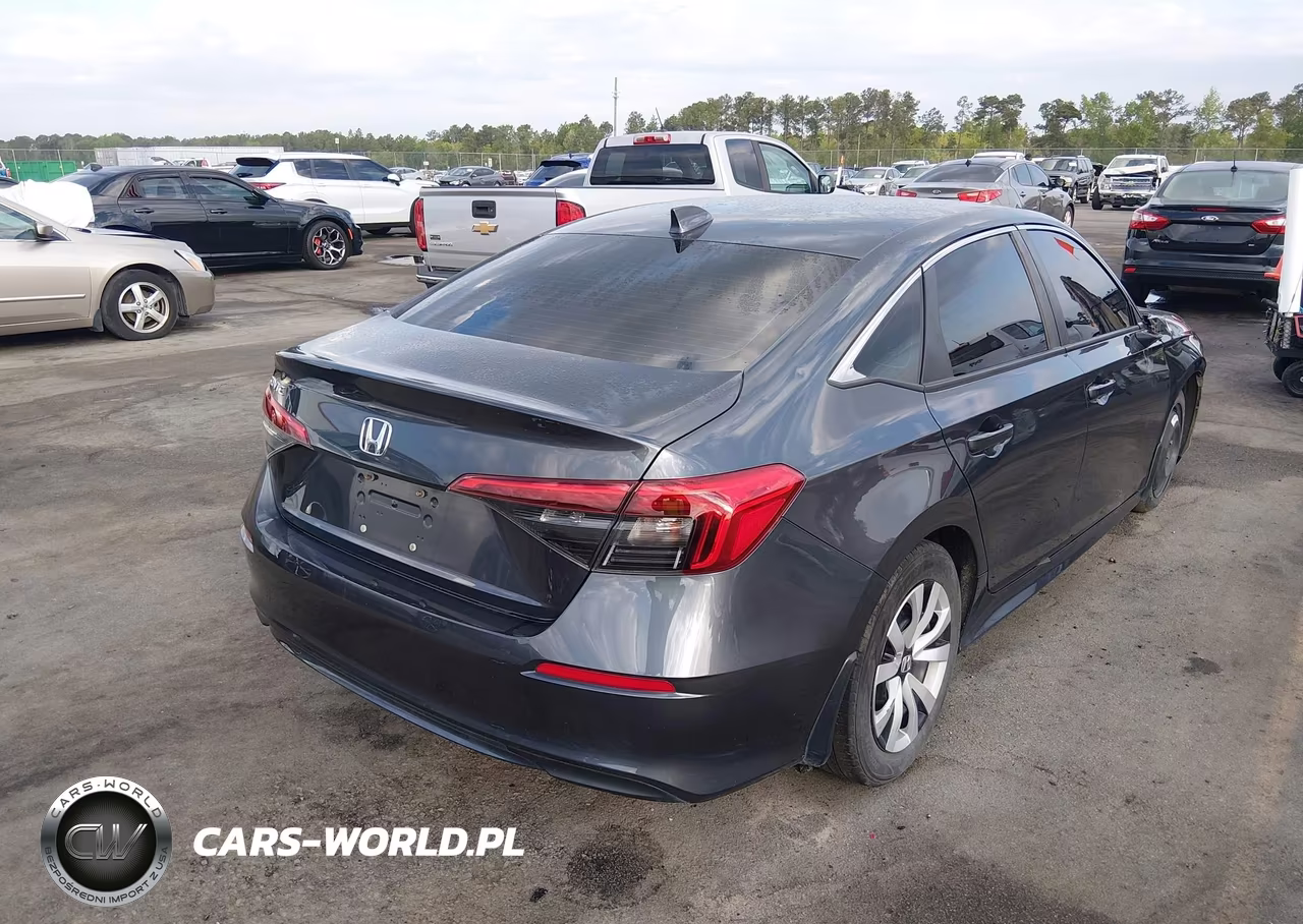2023 Honda Civic Lx VIN:2HGFE2F25PH561172 - 4
