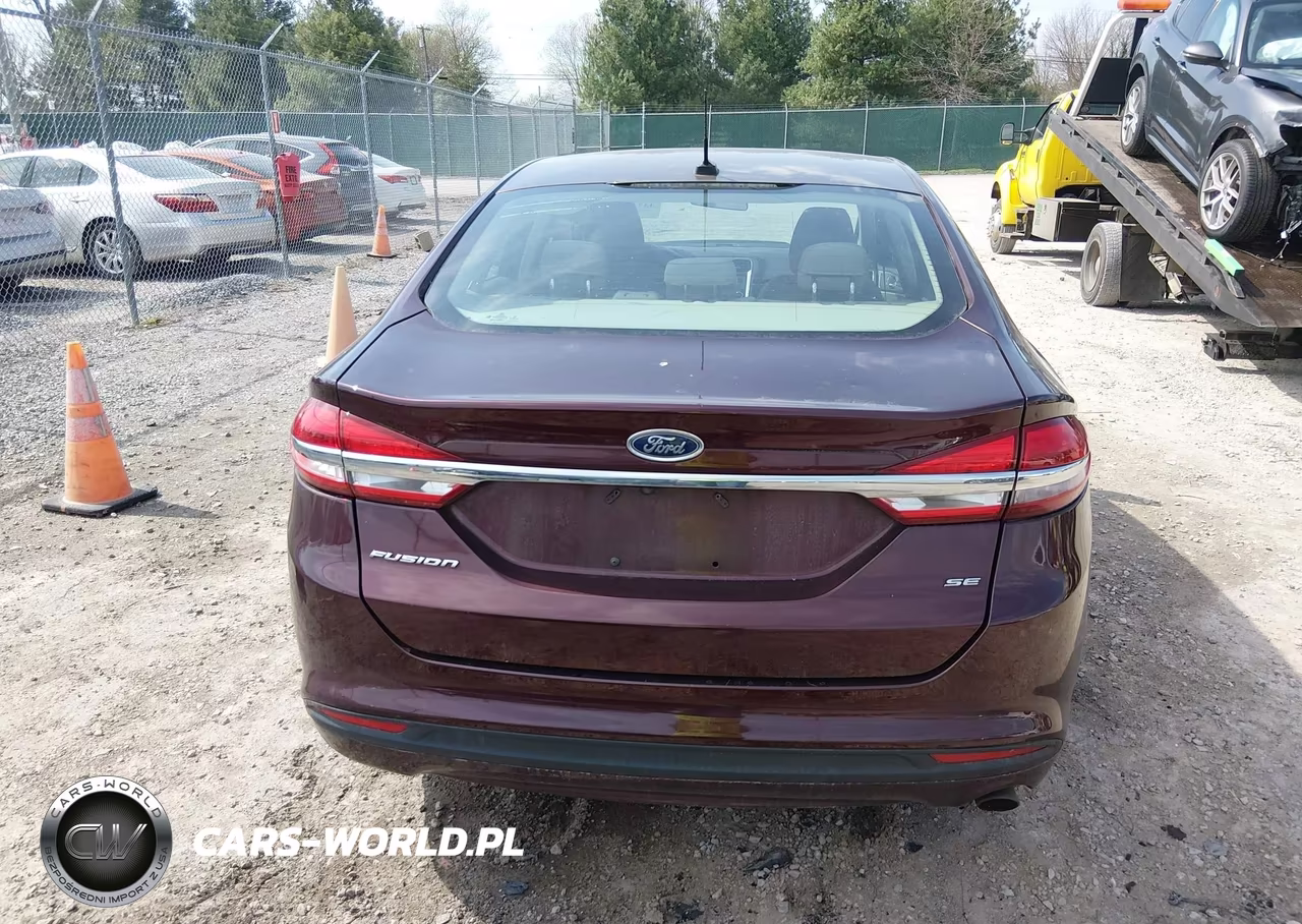 2017 Ford Fusion Se VIN:3FA6P0H7XHR204684 - 17