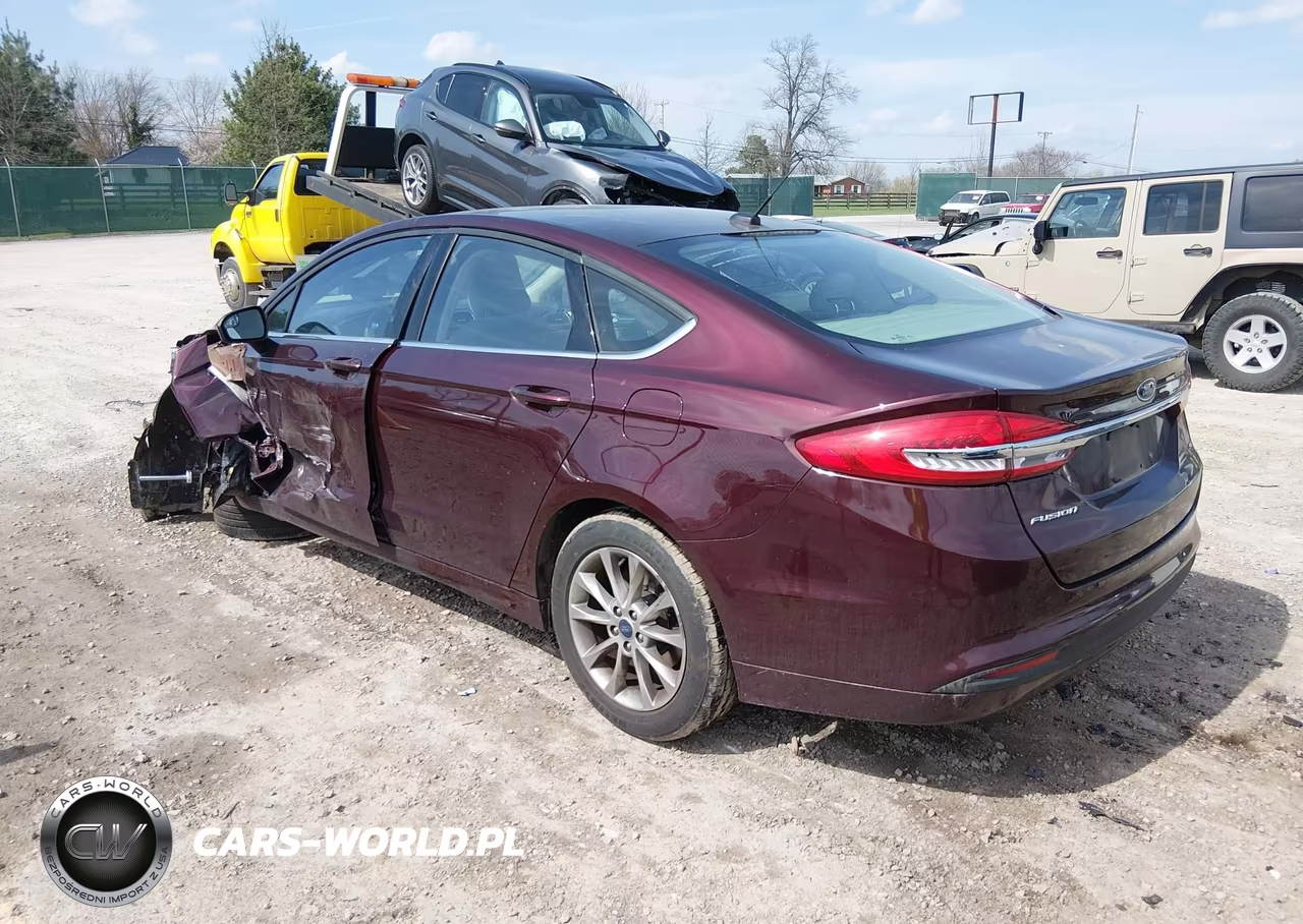 2017 Ford Fusion Se VIN:3FA6P0H7XHR204684 - 3
