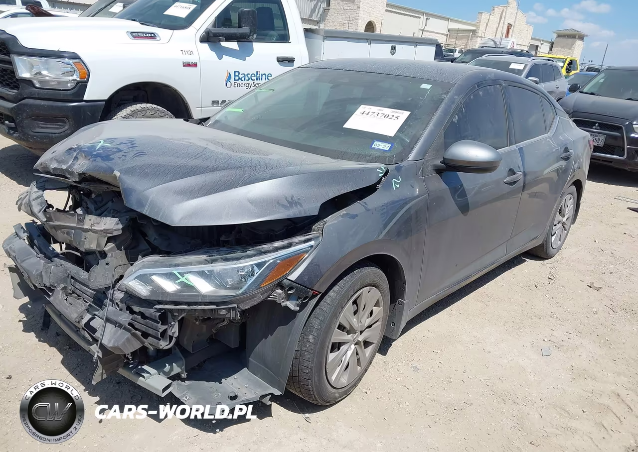 2022 Nissan Sentra S Xtronic Cvt VIN:3N1AB8BV2NY240494 - 2