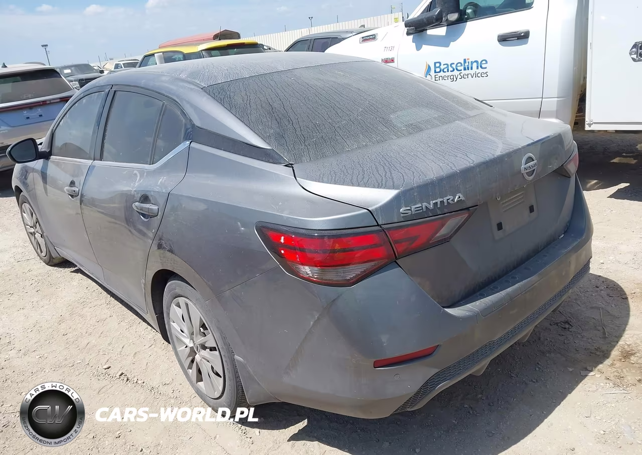 2022 Nissan Sentra S Xtronic Cvt VIN:3N1AB8BV2NY240494 - 3