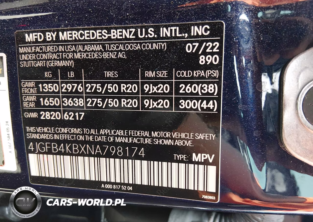 2022 Mercedes-Benz Gle 350 4Matic VIN:4JGFB4KBXNA798174 - 9