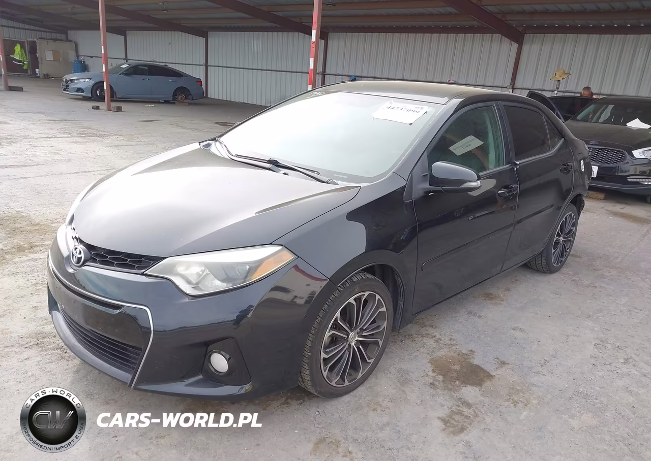 2014 Toyota Corolla S Plus VIN:5YFBURHE7EP122045 - 2