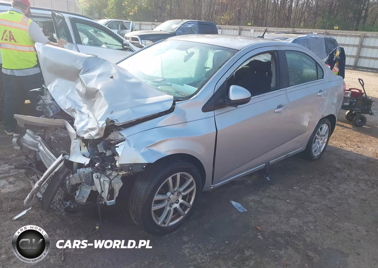 2012 Chevrolet Sonic 2Lt VIN:1G1JC5SHXC4127890 - 2