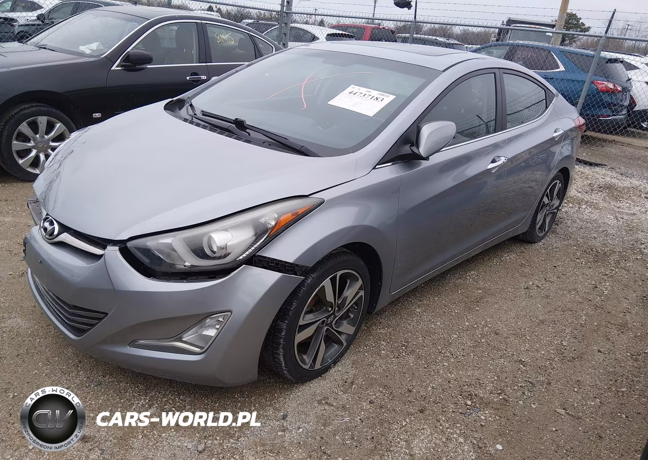 2015 Hyundai Elantra Limited VIN:5NPDH4AE5FH616039 - 2