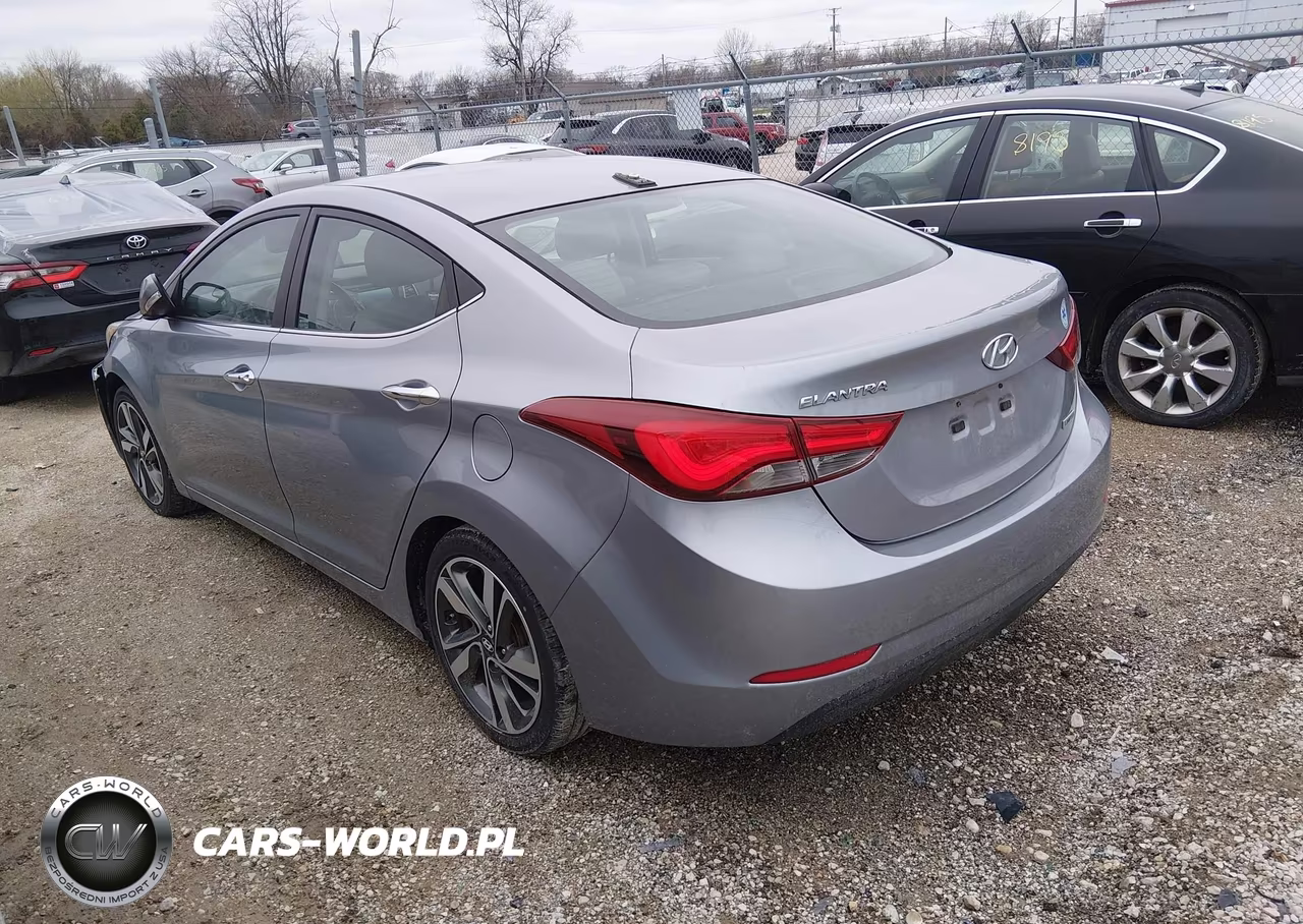 2015 Hyundai Elantra Limited VIN:5NPDH4AE5FH616039 - 3