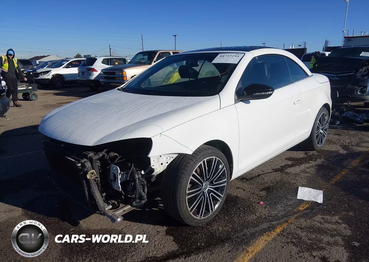 2014 Volkswagen Eos Sport VIN:WVWBW8AH2EV005107 - 2