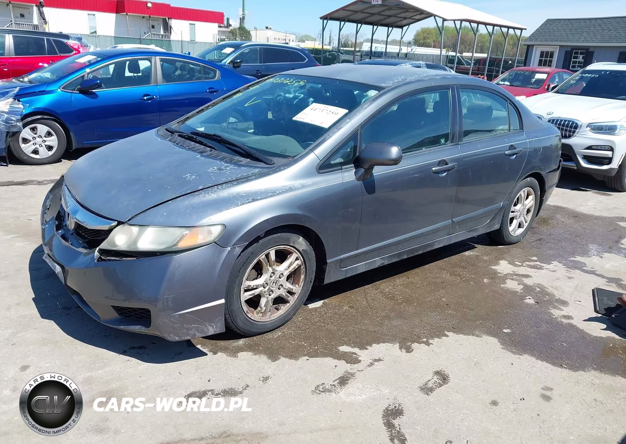 2010 Honda Civic Lx VIN:2HGFA1F58AH553459 - 2