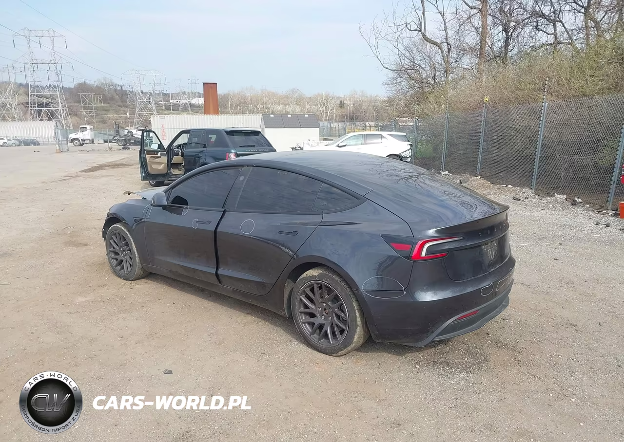 2025 Tesla Model 3 Long Range Rear-Wheel Drive-Standard Rear-Wheel Drive VIN:5YJ3E1EA9SF023321 - 3