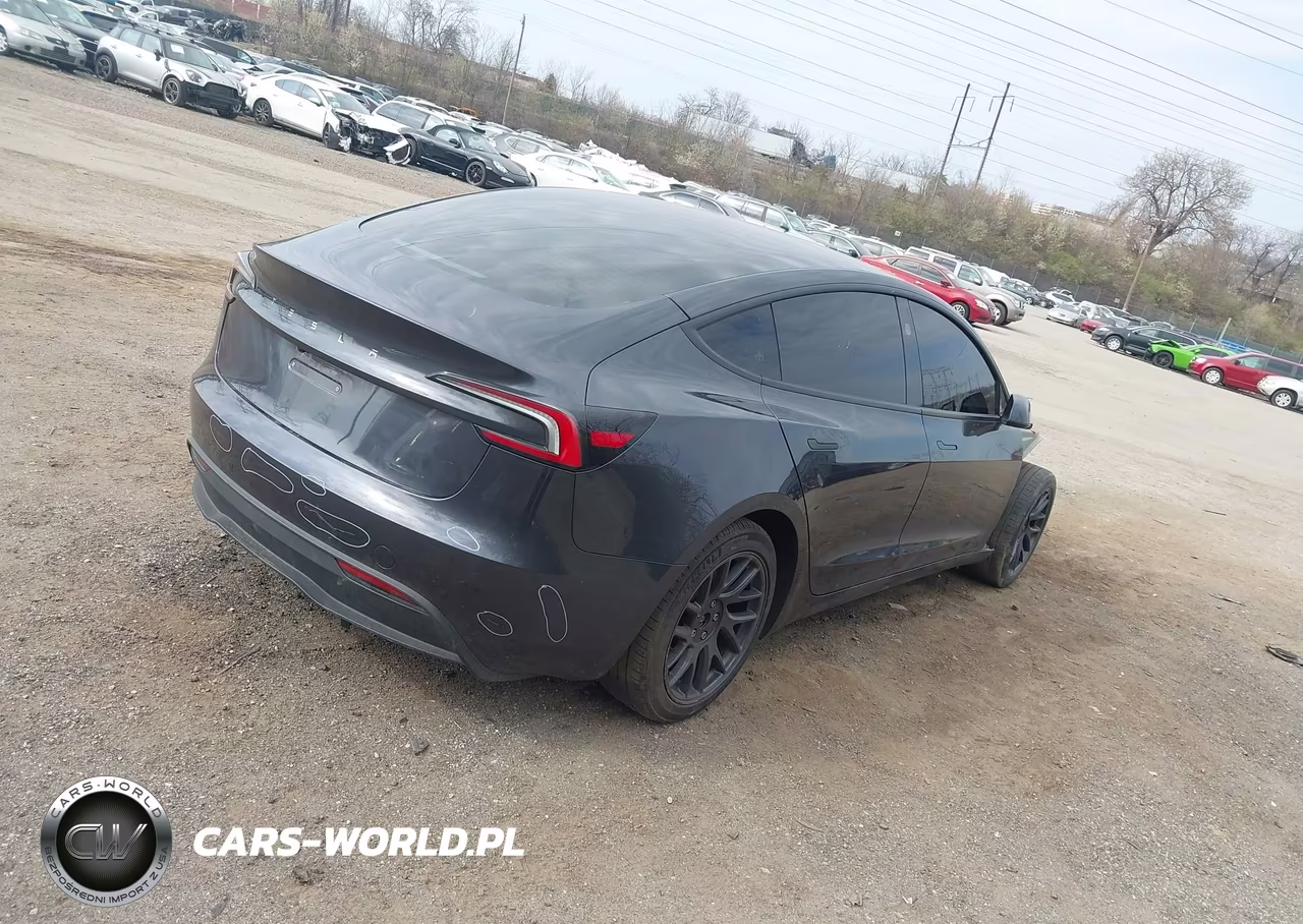 2025 Tesla Model 3 Long Range Rear-Wheel Drive-Standard Rear-Wheel Drive VIN:5YJ3E1EA9SF023321 - 4