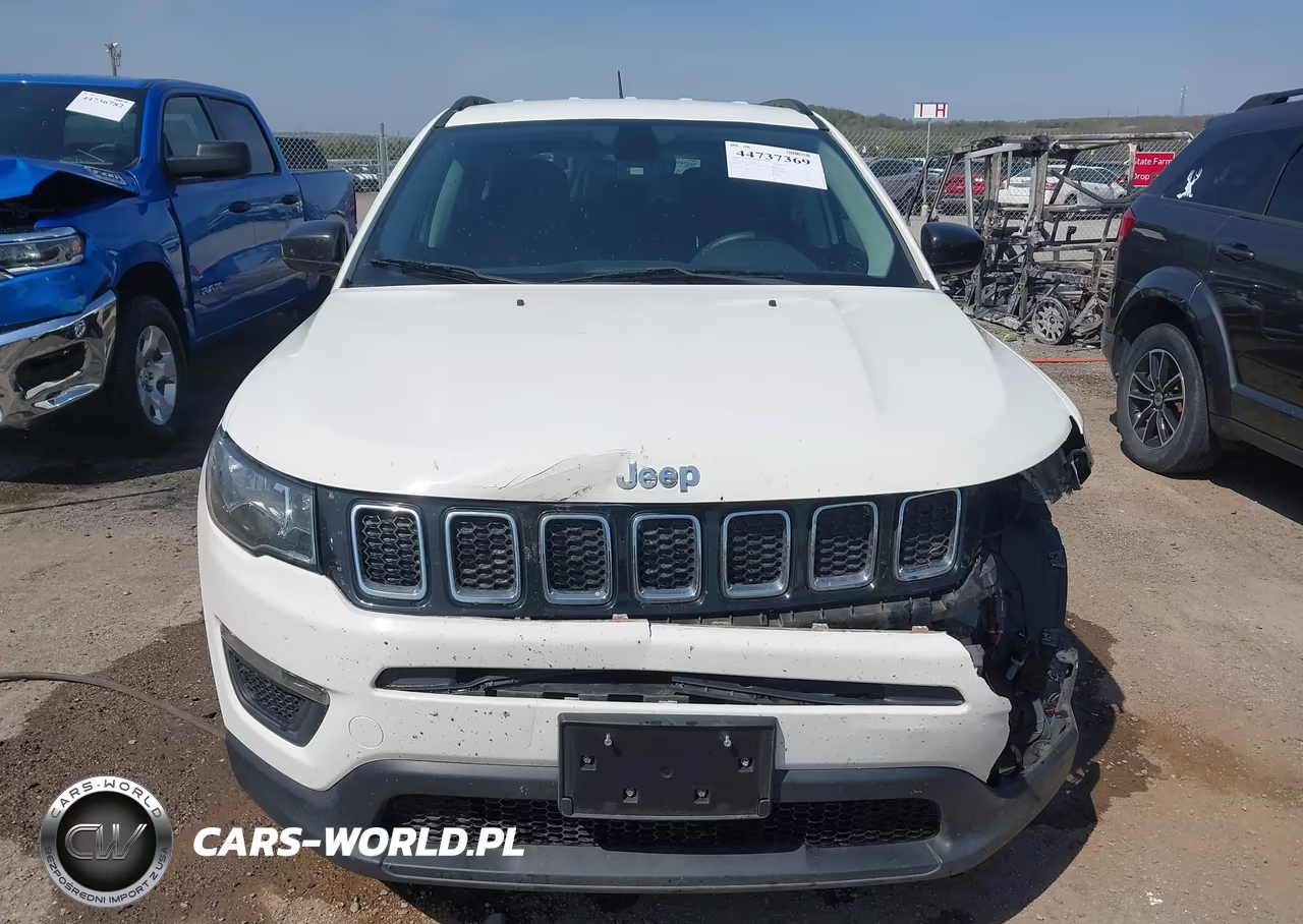 2018 Jeep Compass Sport Fwd VIN:3C4NJCAB0JT123113 - 12