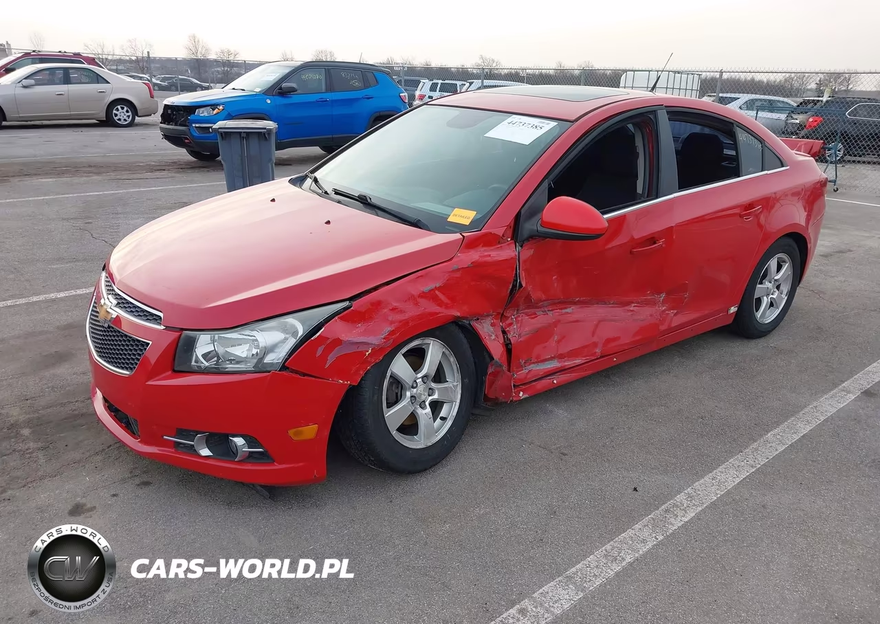 2012 Chevrolet Cruze 1Lt VIN:1G1PF5SC2C7396535 - 2