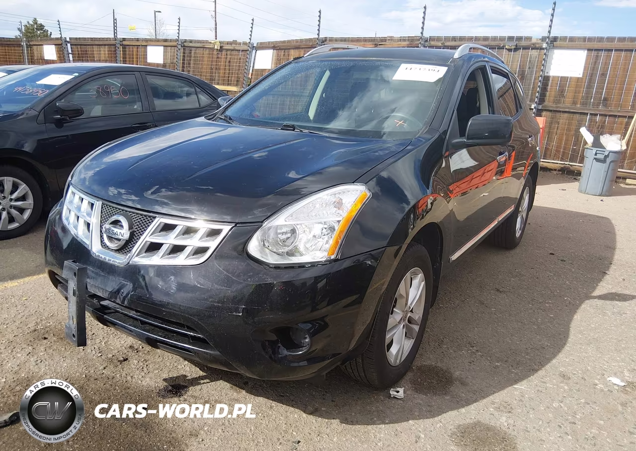2013 Nissan Rogue Sv VIN:JN8AS5MV4DW118576 - 2