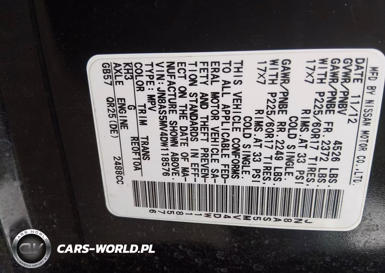 2013 Nissan Rogue Sv VIN:JN8AS5MV4DW118576 - 9