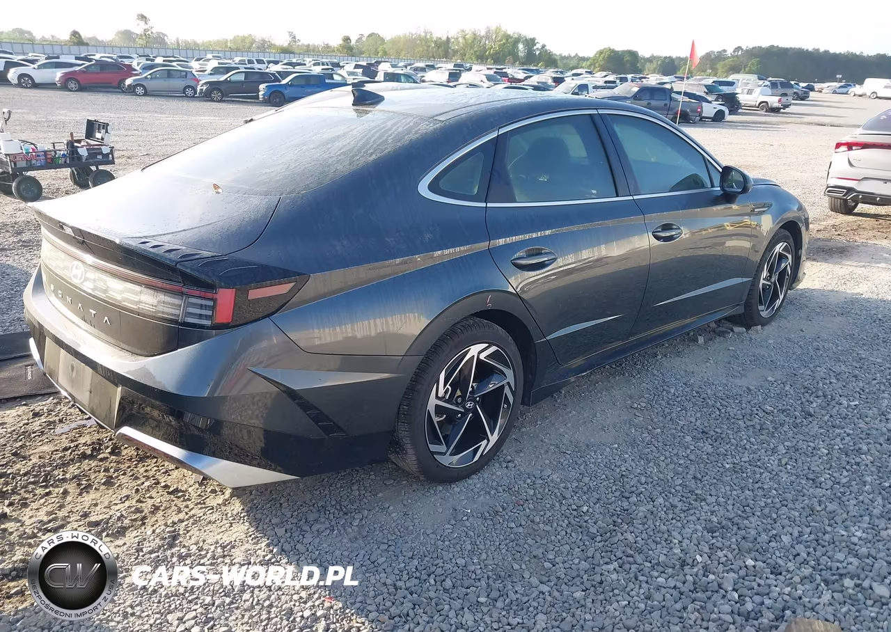 2024 Hyundai Sonata Sel VIN:KMHL14JA5RA382294 - 4